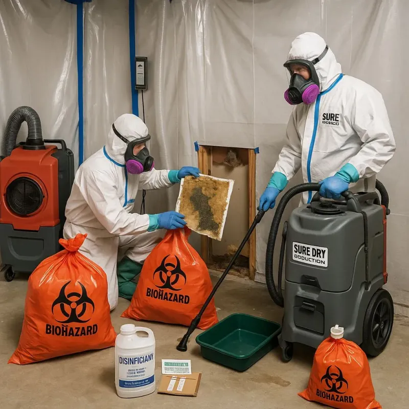 Contaminated Water Handling Protocols process in Pickens, MS